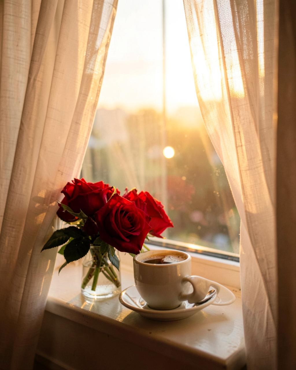 Bom dia, amor. Acordar sabendo que você existe já melhora o meu dia. - Frases de Impacto