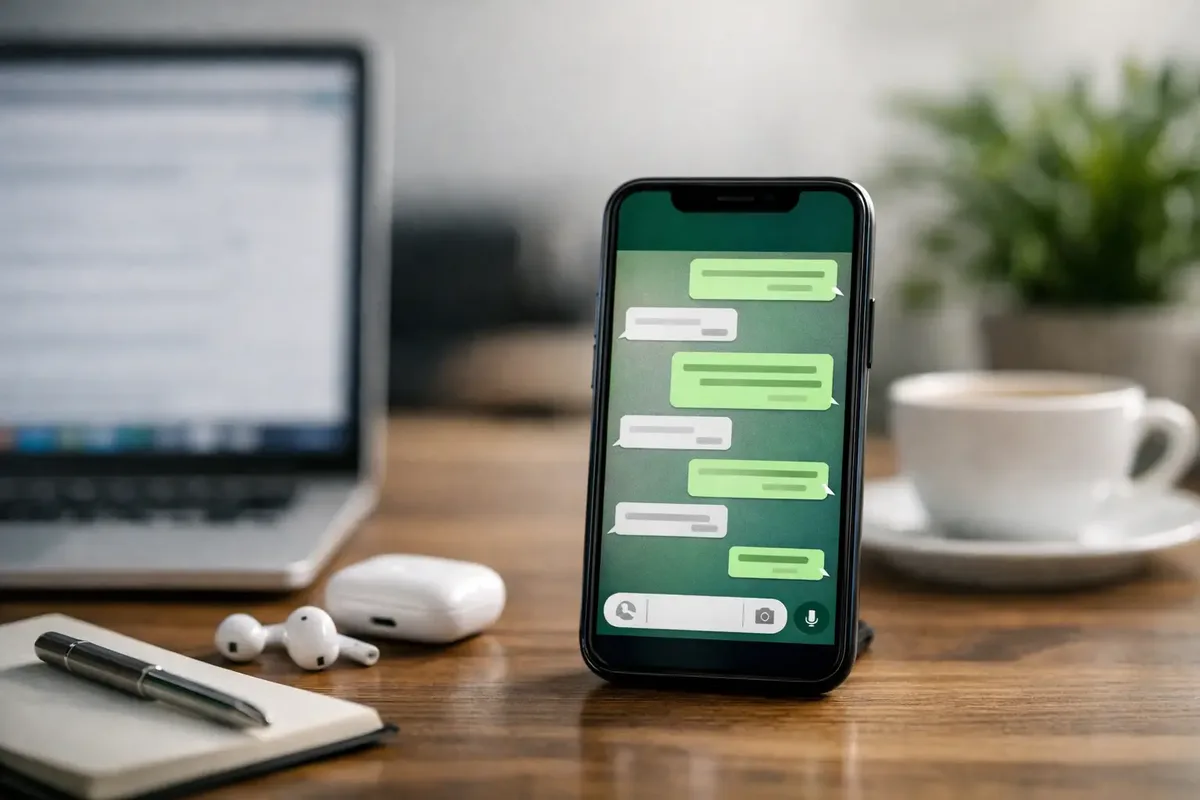 Exemplos de textos para WhatsApp