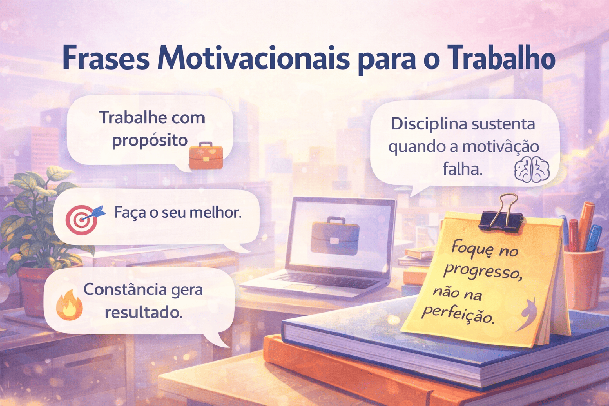 Frases Motivacionais para o Trabalho