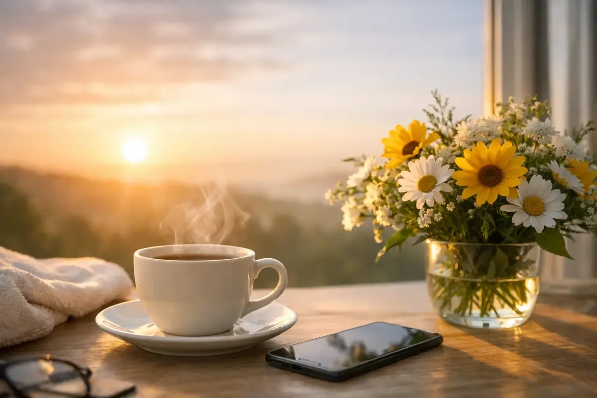 60 melhores mensagens de bom dia para compartilhar