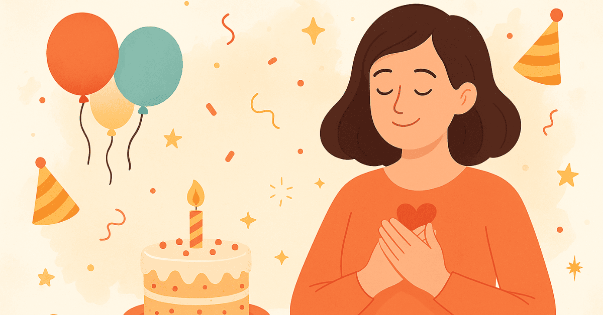 Mensagem de Agradecimento de Aniversário
