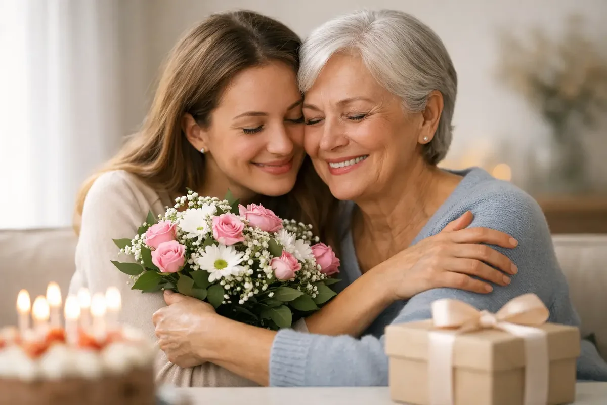 Mensagem de aniversário para mãe emocionante