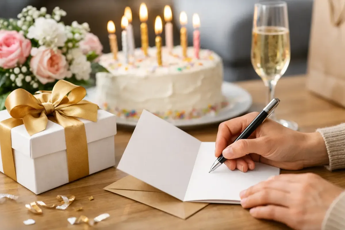 O que escrever no aniversário: ideias certas