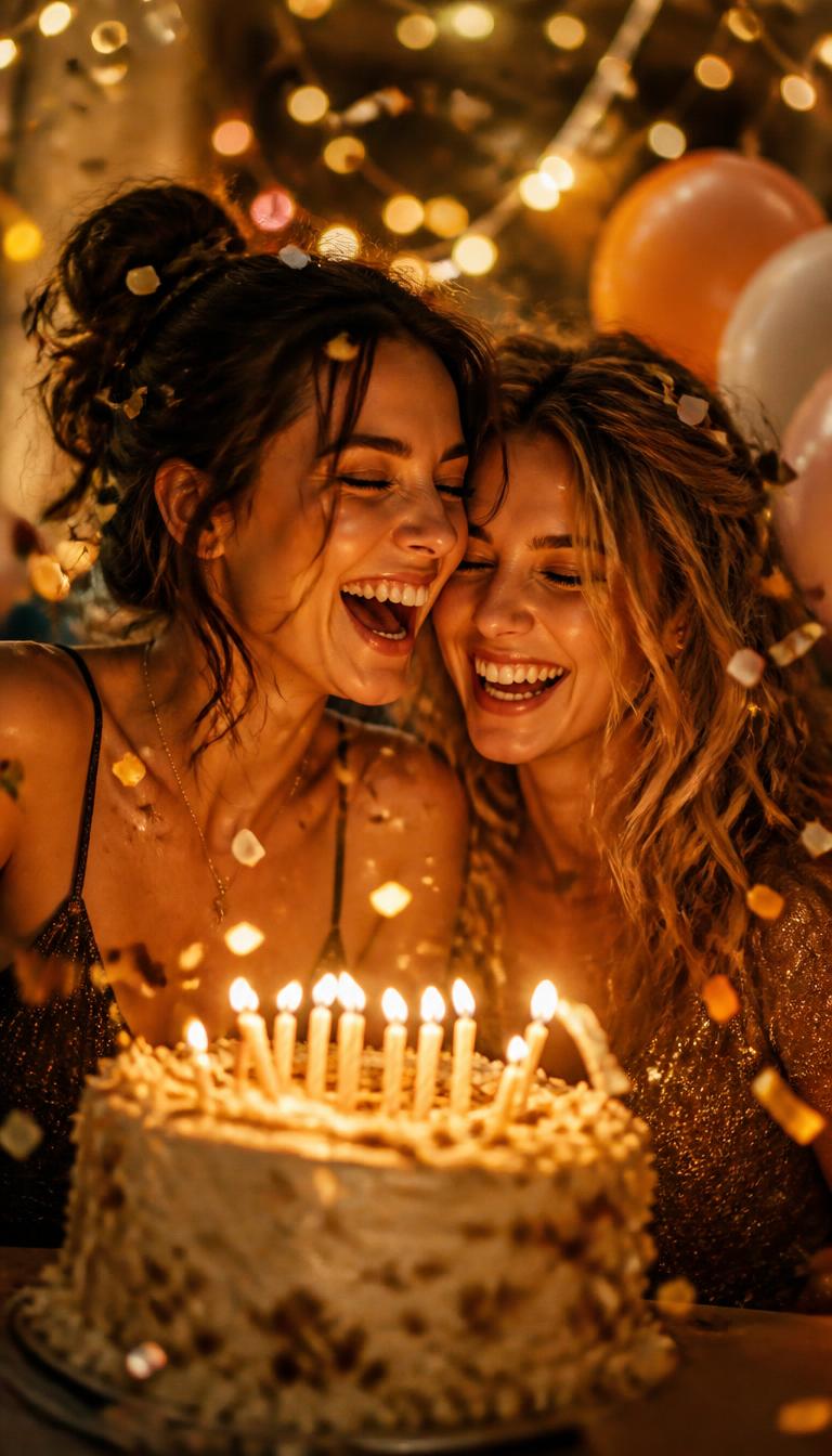 Mensagens de aniversário para a amiga que você ama