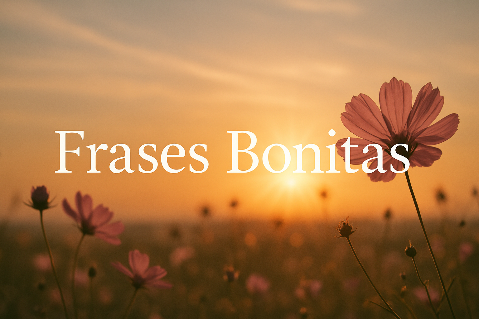 Frases bonitas para inspirar a alma e tocar o coração