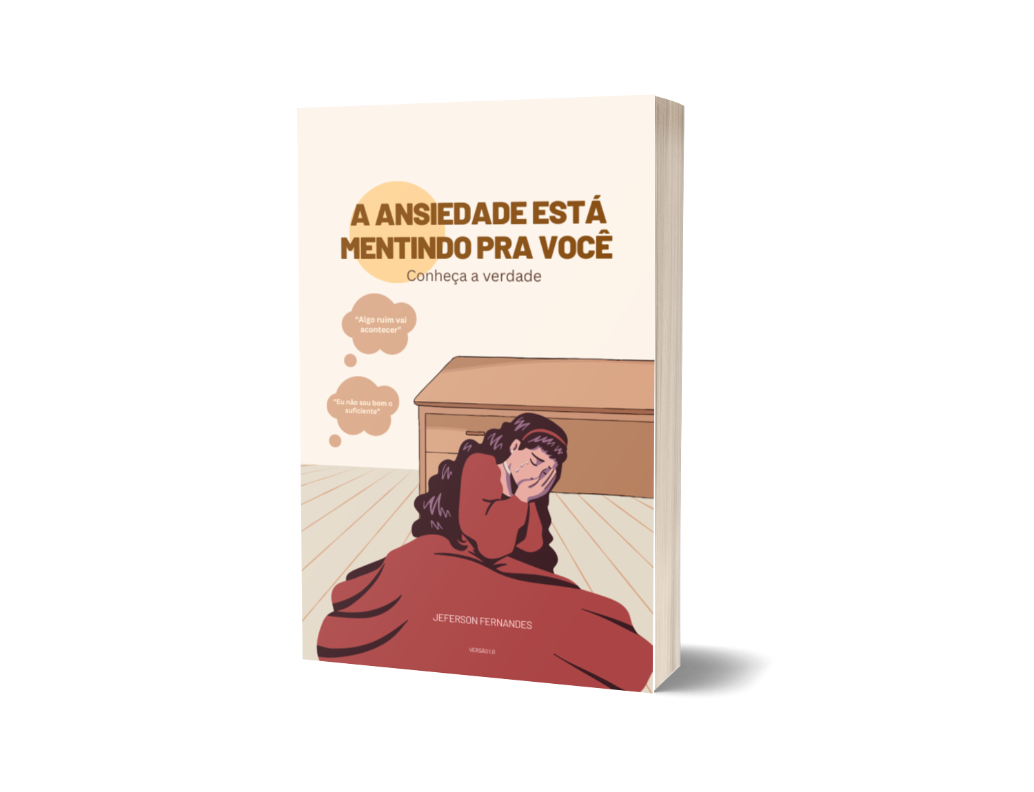 A Ansiedade Está Mentindo Pra Você - Capa do produto